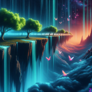 Painting "Floating Sense"